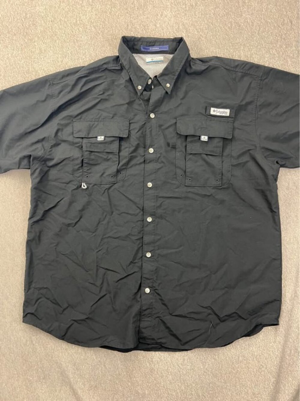 Columbia PFG Bahama Short Sleeve Shirt XL